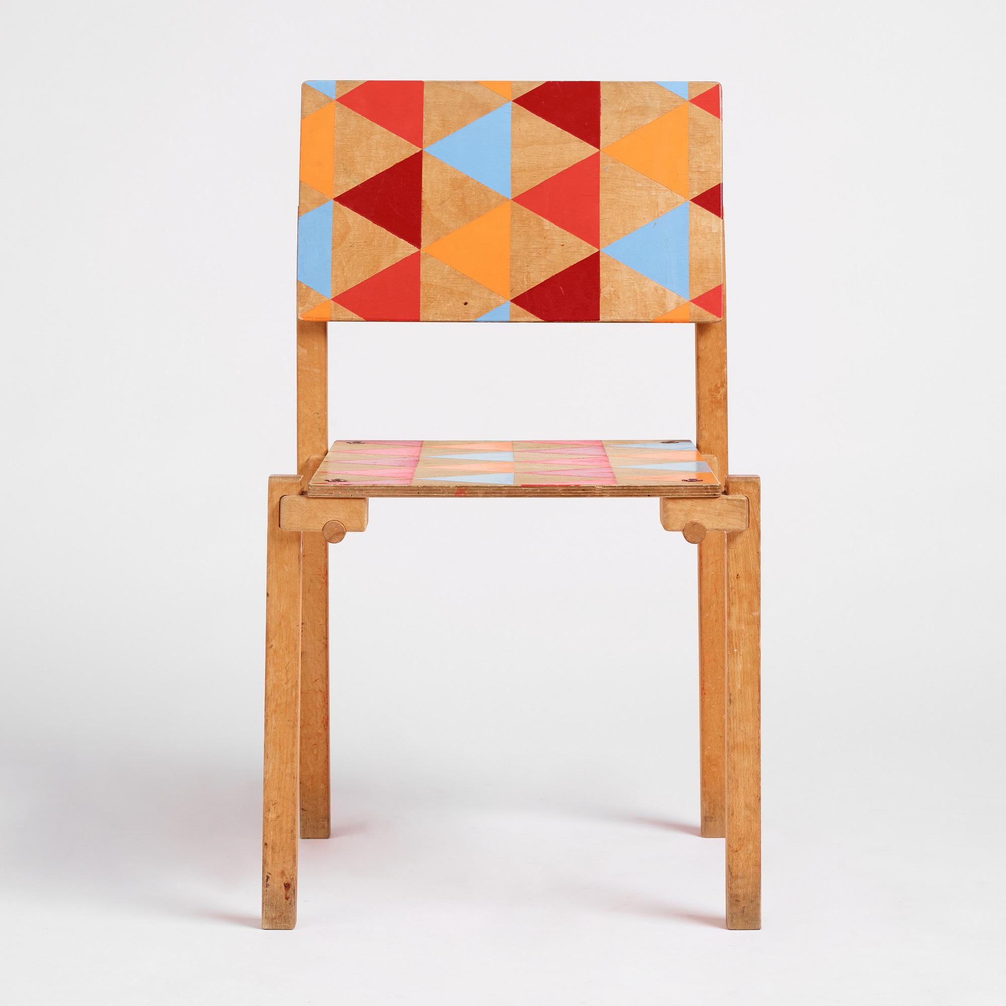 Åke Axelsson, & KG Nilsson, a chair, ed 1/2. executed in 1982.