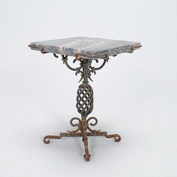 Antti Hakkarainen,  Side table, possibly Taidetakomo Hakkarainen, mid-19th century.