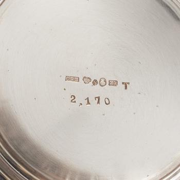 Five Swedish Silver Beakers, 1897-1955.