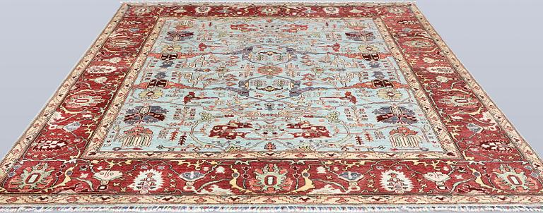 Matta, Ziegler design, ca 278 x 251 cm.