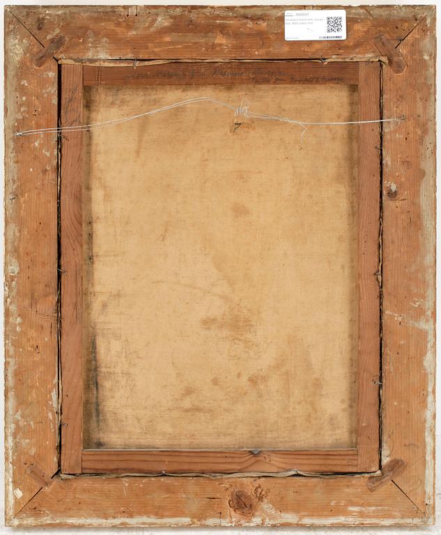 OKÄND KONSTNÄR, olja på duk, 1800-talets mitt.