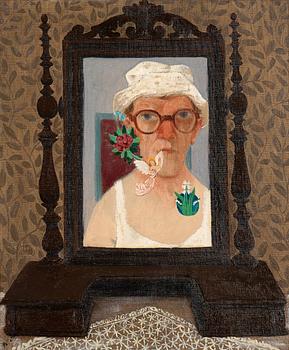 93. Pelle Åberg, Self portrait.