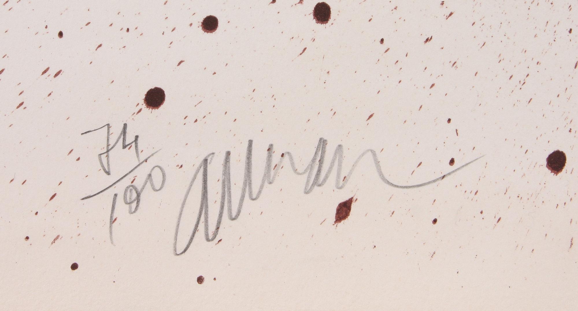 FERNANDEZ ARMAN, färglitografi, sign o numr 74/190.