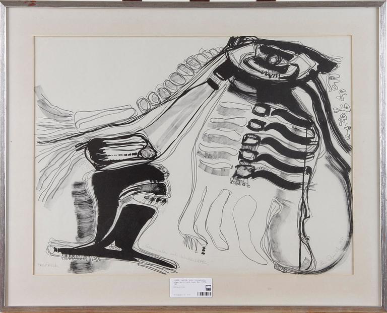 ZWICK, LIS, litografi, sign, provtryck samt dat 1971.