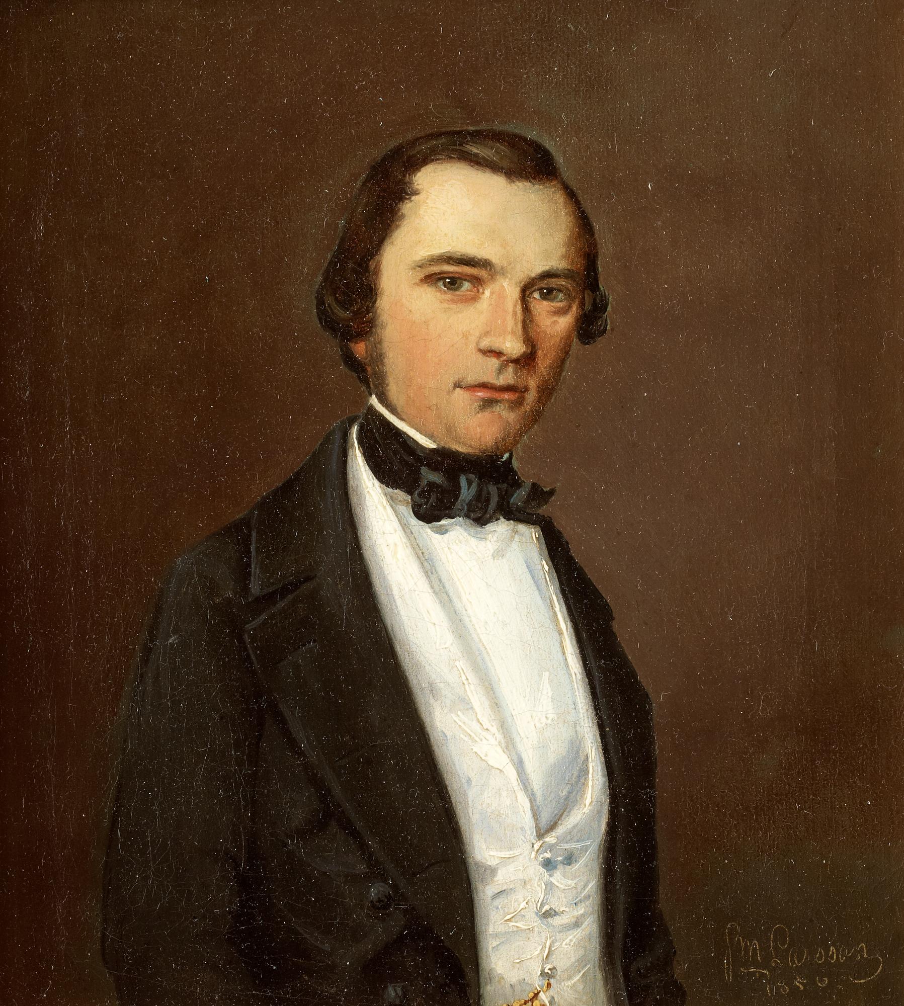 Marcus Larsson, Självporträtt.