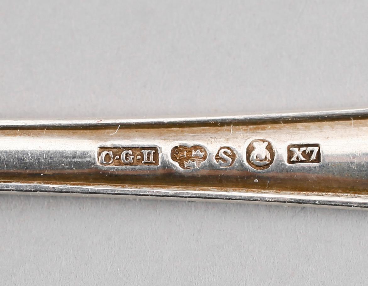 SILVERFÖREMÅL, 23 delar, 1900-tal. Vikt ca 480 gram.