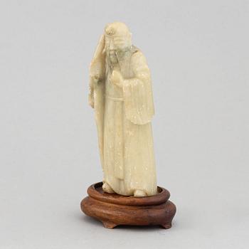 Skulptur, soapstone. Kina, tidigt 1900-tal.