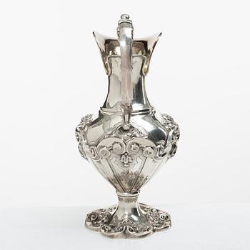 Jug, sterling silver, Rococo style, 20th century.