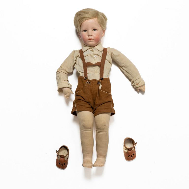 Käthe Kruse, boy doll, Germany, 1930s.