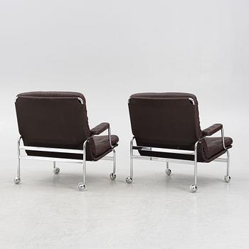 Bruno Mathsson, fåtöljer, ett par, "Karin", Dux.