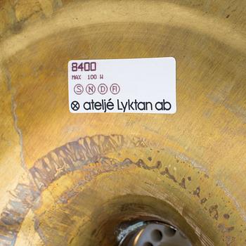 An "Anna" 1980s brass table lamp by Ateljé Lyktan, .