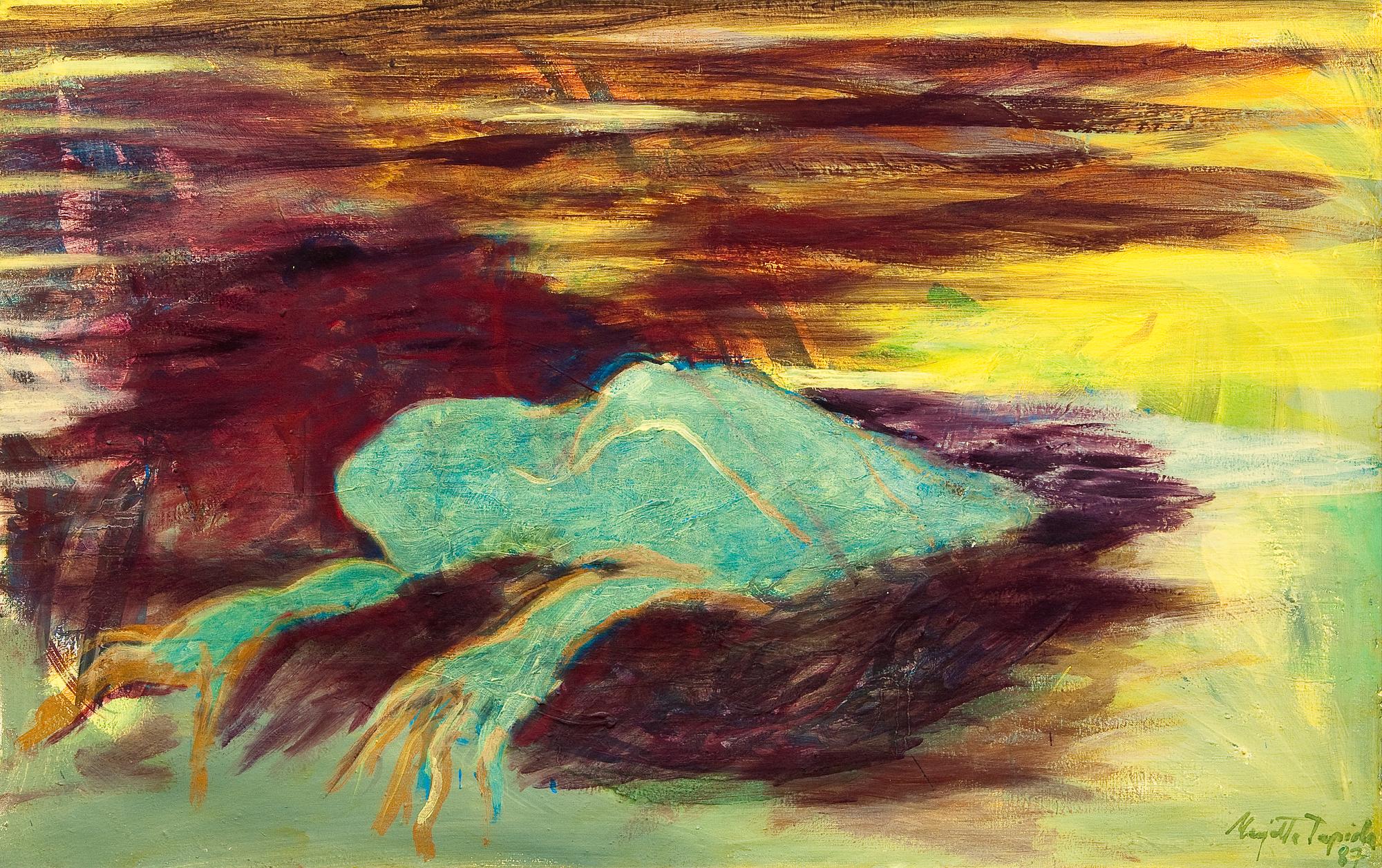Marjatta Tapiola, THE SMELL OF WET GRASS IN MY DREAM.