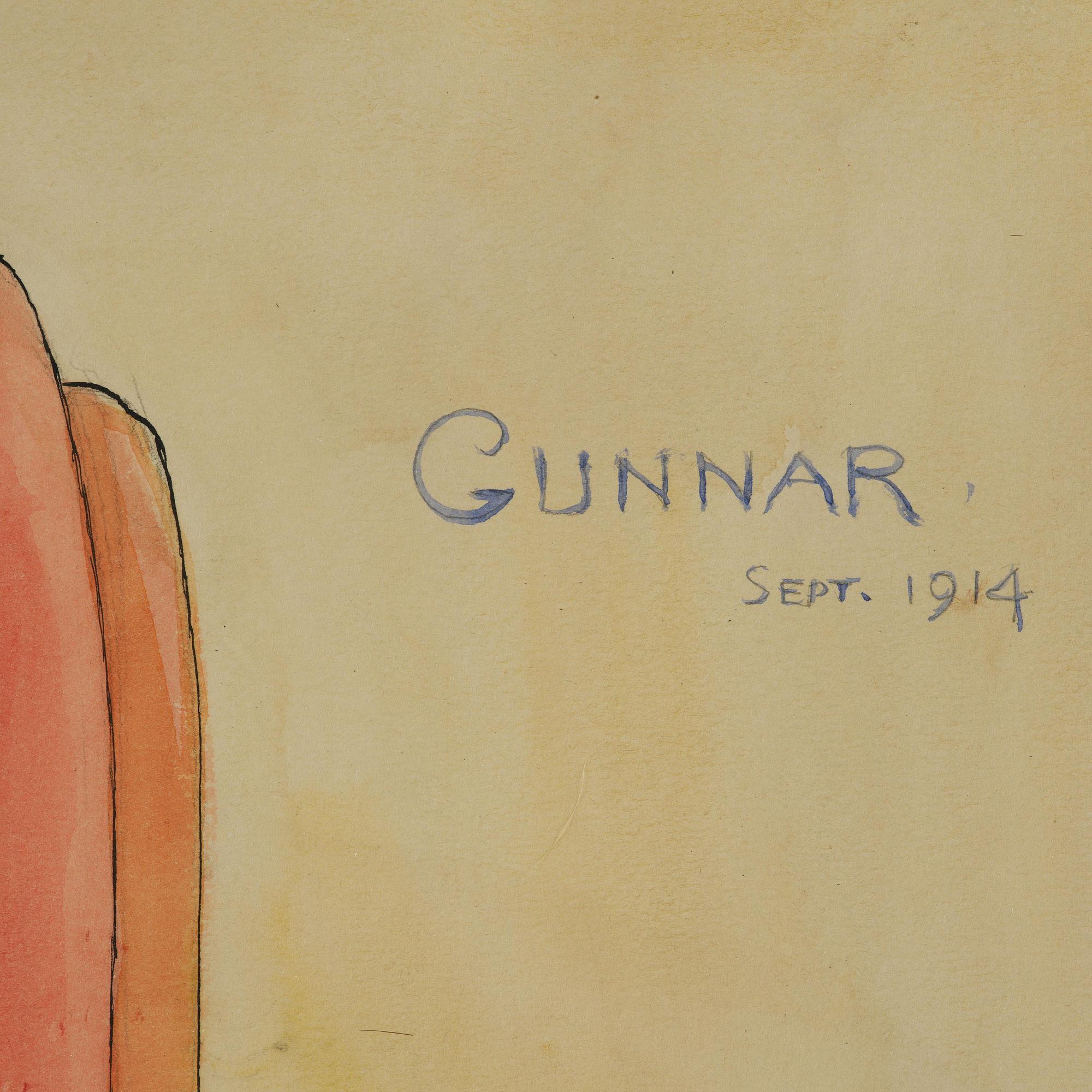 Carl Larsson, "Gunnar".