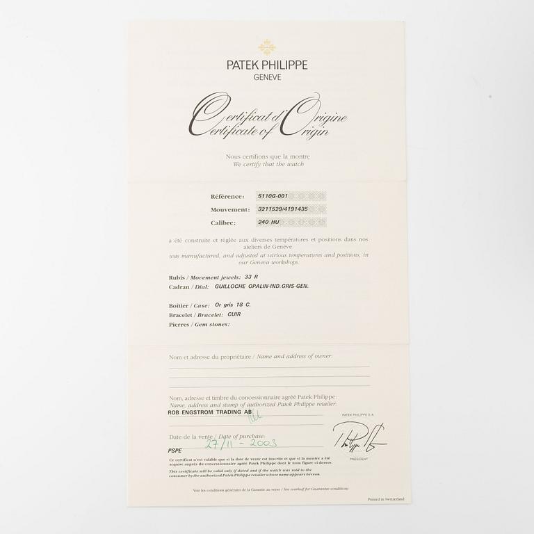 Patek Philippe, World Time, Complications, ca 2003.