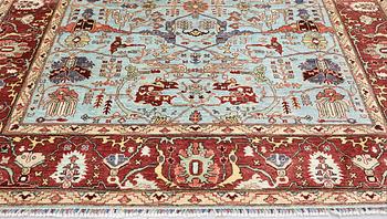 Matta, Ziegler design, ca 278 x 251 cm.