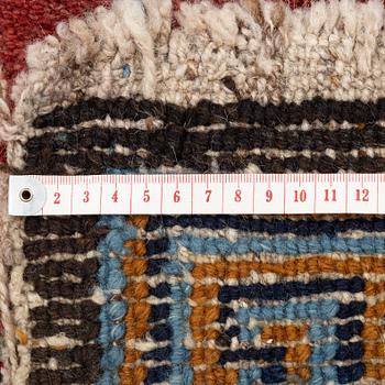 An antique Tibet 'Khaden' rug, c 135 x 70 cm.