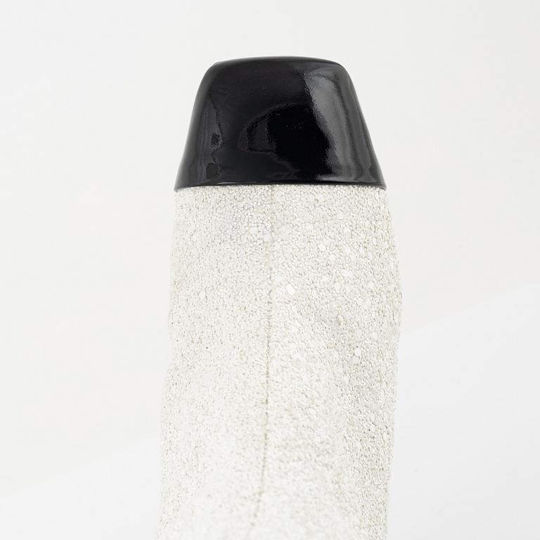 Chanel, a pair of sequin high boots, size 37.