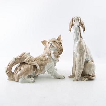 Figurines 2 pcs Lladro Spain porcelain.