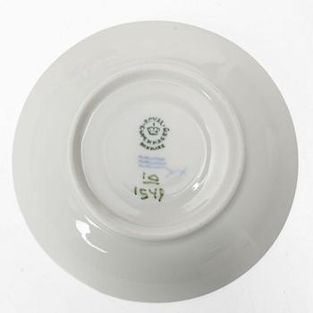 Royal Copenhagen, kaffeservis, 54 delar, "Blå blomst", Danmark, 1900-talets andra hälft.