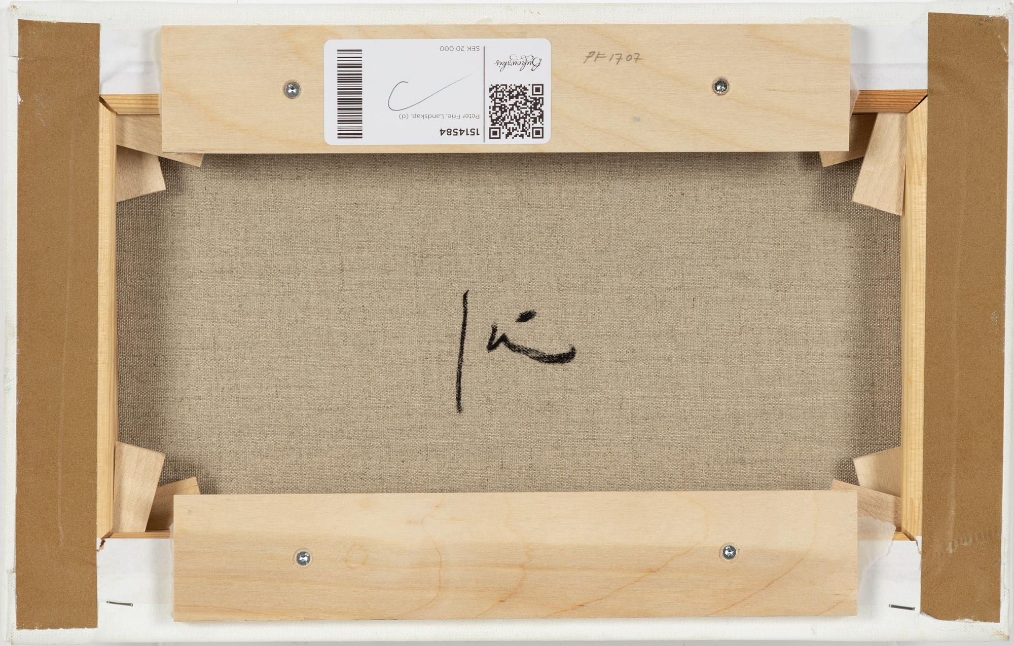 Peter Frie, Landskap.