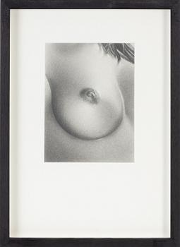 Ed Kay, signed Edward K on verso, executed in 2010, 
graphite on paper.