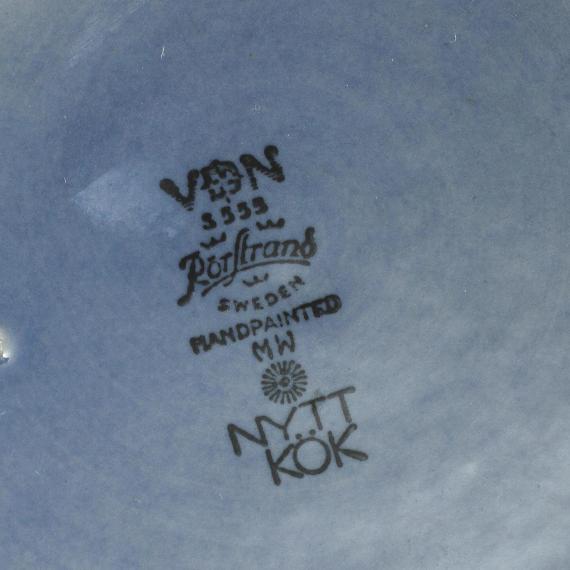 PARTI PORSLIN, 11 delar, mestadels Marianne Westman, Rörstrand, 1950/60-tal.