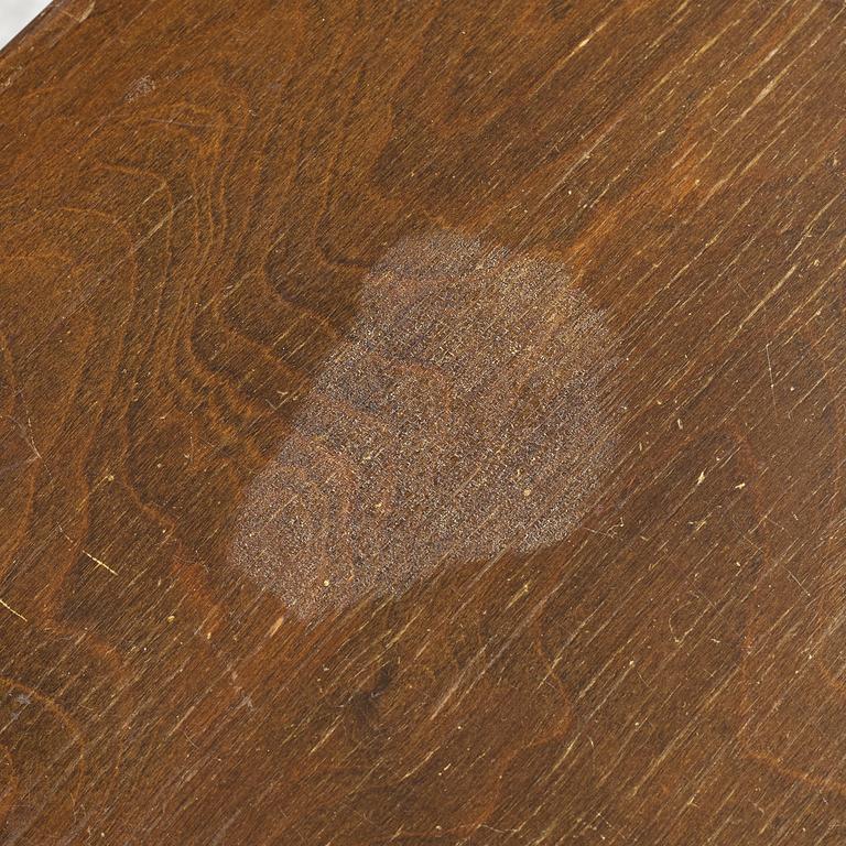 Alvar Aalto, a side table model "A 86", Oy Huonekalu- ja Rakennustyötehdas AB, Finland, mid-20th century.