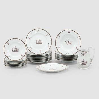 Einar Forseth, a 1920s/30s porcelain service 'Diana', Arabia, Finland.