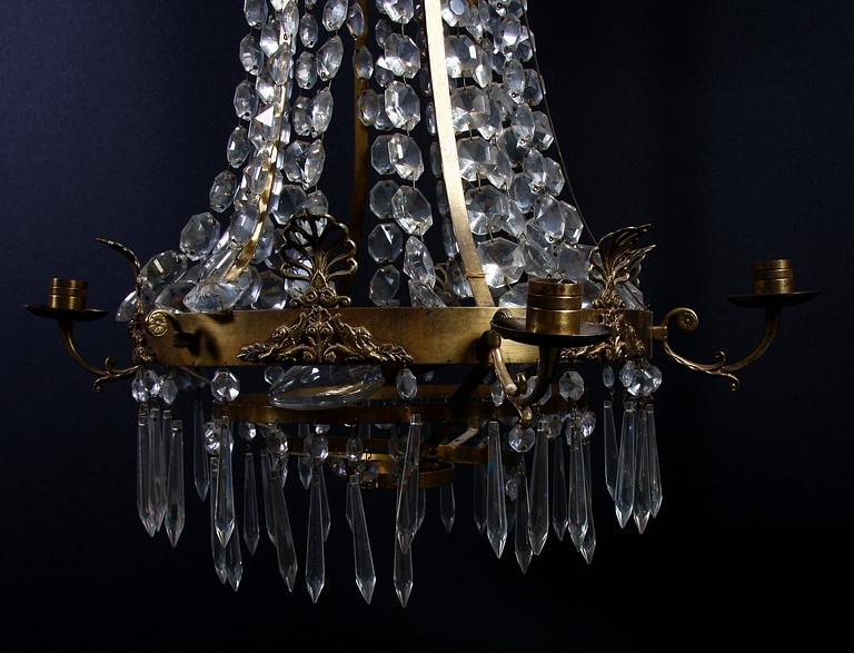 LJUSKRONA, empirestil, 1900-tal.