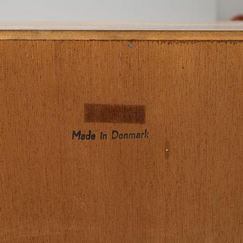 A walnut veneered drinks cabinet, Silkeborg, Denmark, 1960's.