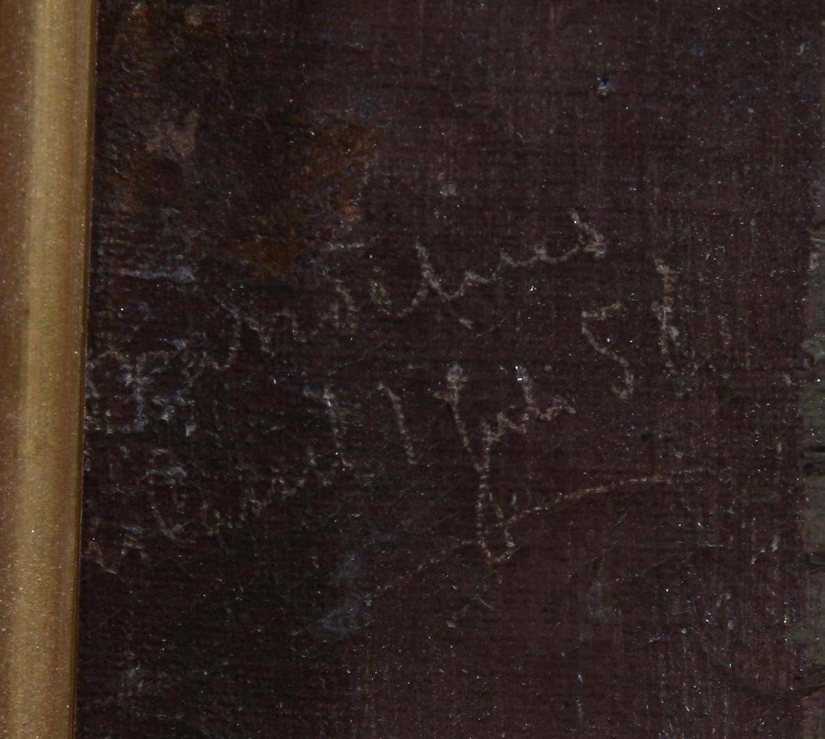 GUSTAF BRANDELIUS, olja på duk. Sign o otydl dat.