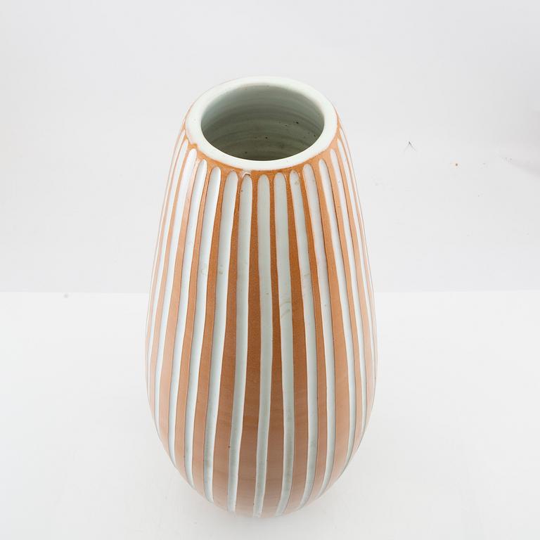 Ingrid Atterberg, floor vase Uppsala Ekeby second half of the 20th century glazed stoneware.