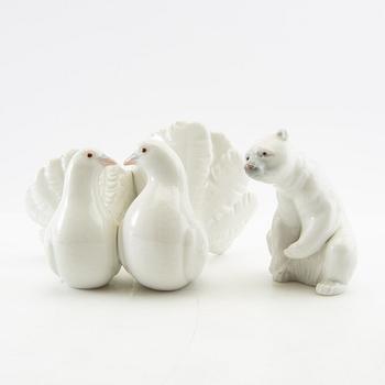 Figuriner, ett par, Lladró Spanien 1970- till 80-tal.