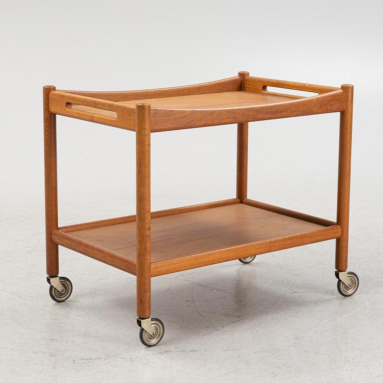 Hans J Wegner, serveringsvagn, Andreas Tuck, Danmark, 1960-tal.