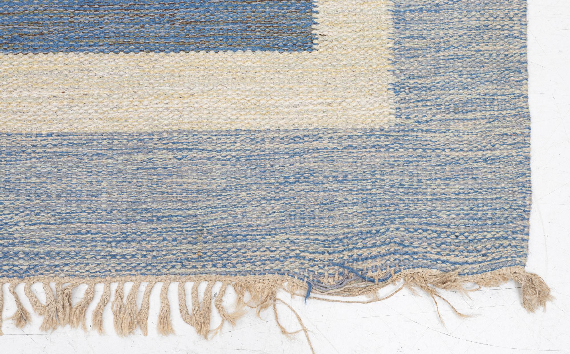 Karin Jönsson, matta, röllakan, signerad JK, ca 306 x 200 cm.