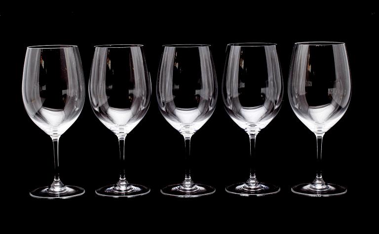 VINGLAS, 11 st (6+5), Riedel, 1900-talets andra hälft.
