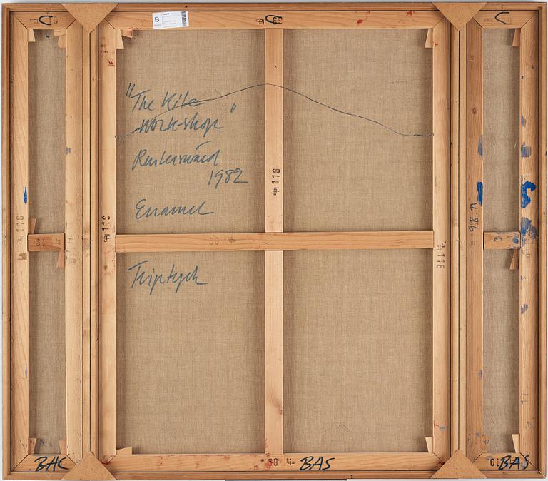 Carl Fredrik Reuterswärd, "The Kite work-shop".