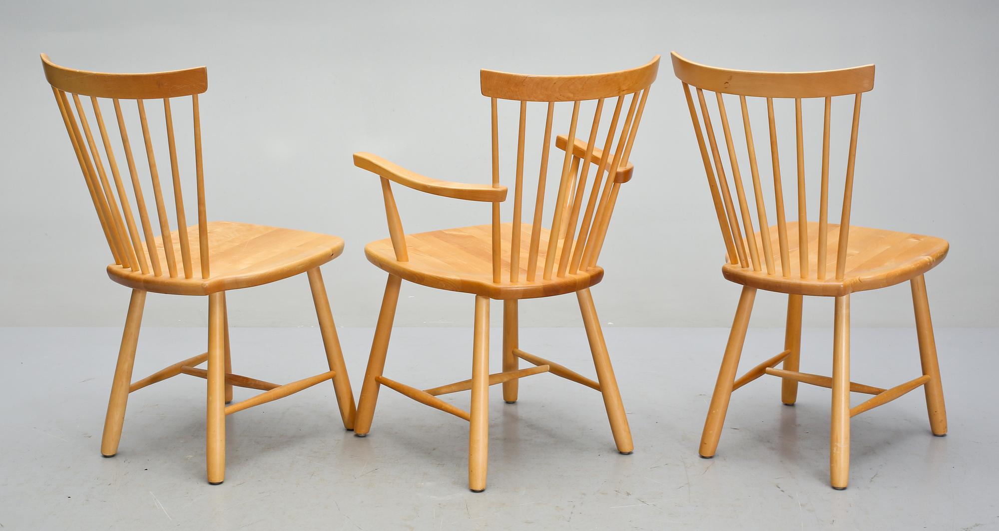 STOLAR, 2 + 1 st, "Lilla Åland", Carl Malmsten, Stolab, 1993.