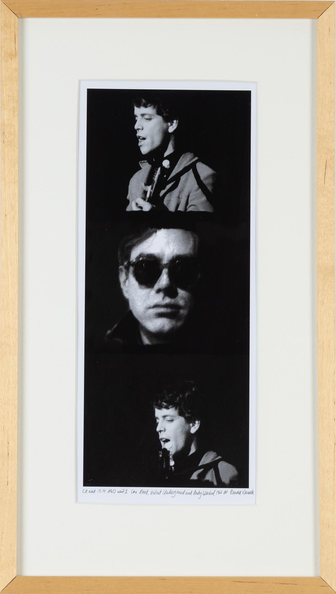 Ronald Nameth, photograph from Exploding Plastic Inevitable signed and numbered AP.