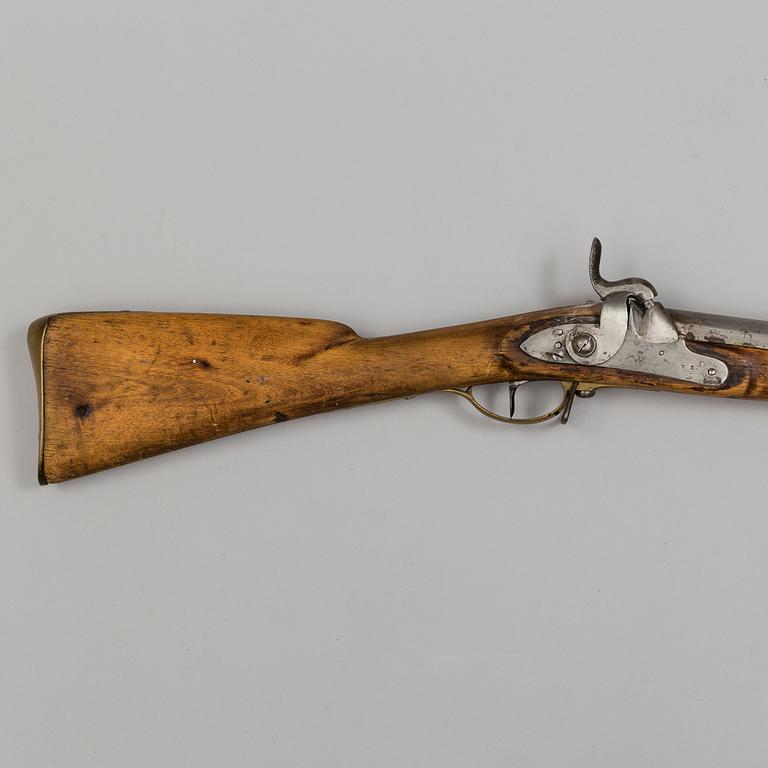 A Swedish Infantry percussion rifle model 1815/49.