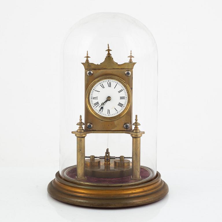 A mantel clock, circa 1900.