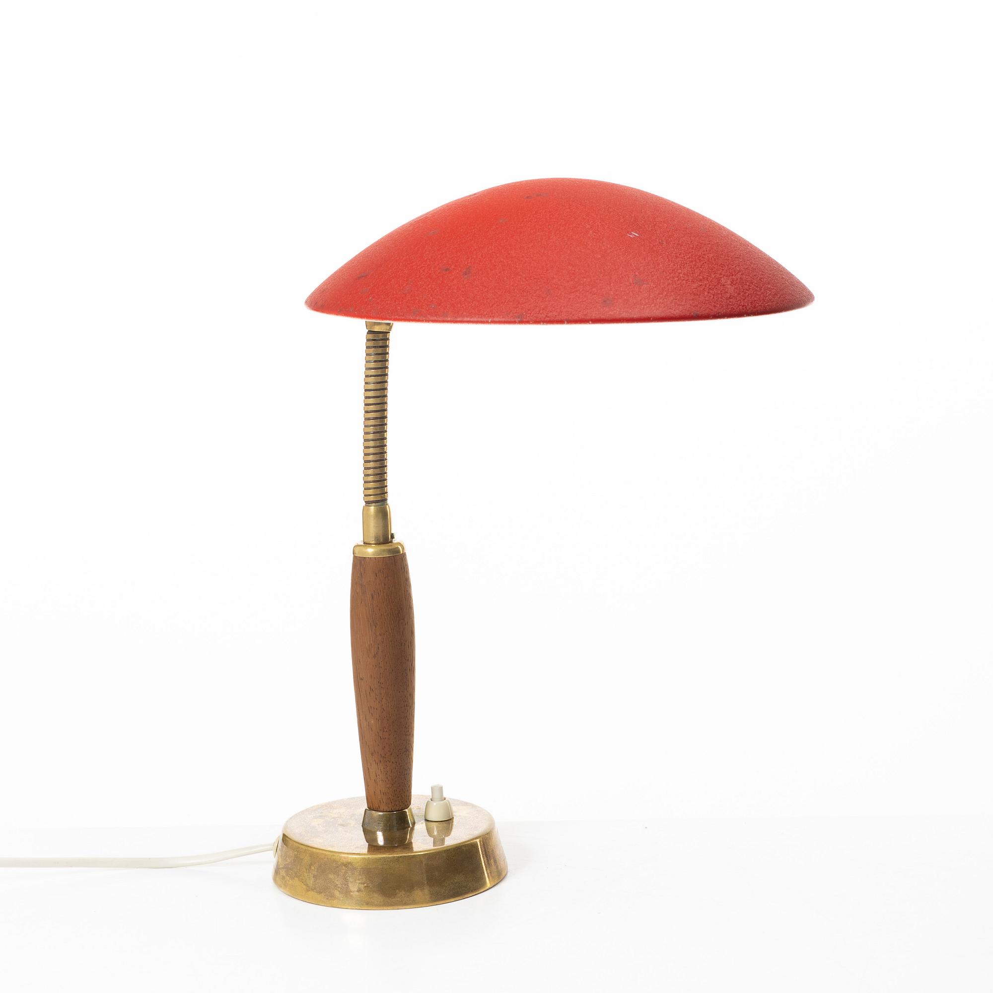 Bordslampa, K 11-25, Idman, Finland 1900-talets mitt.