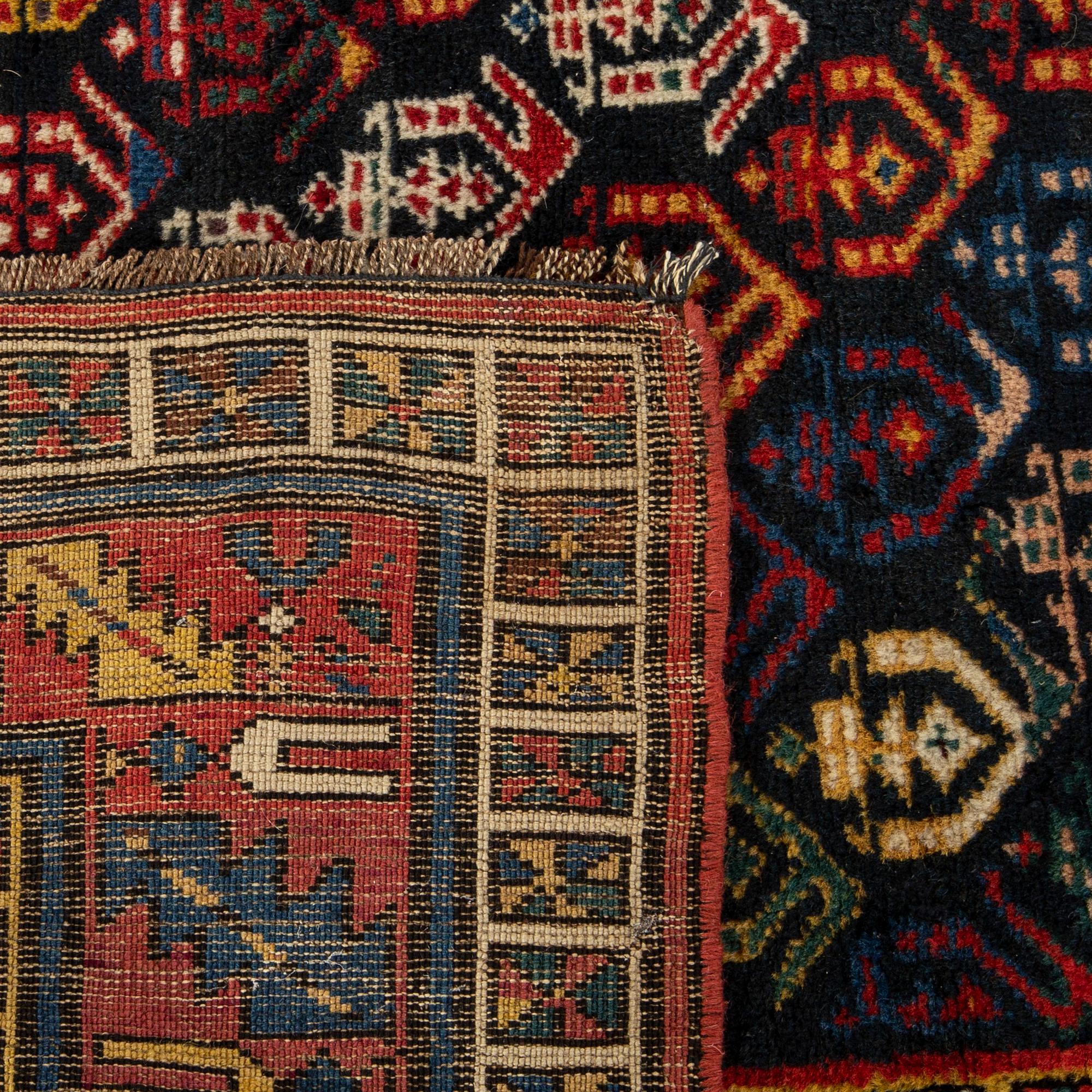 A Caucasian semiantique runner ca 282 x 106 cm.