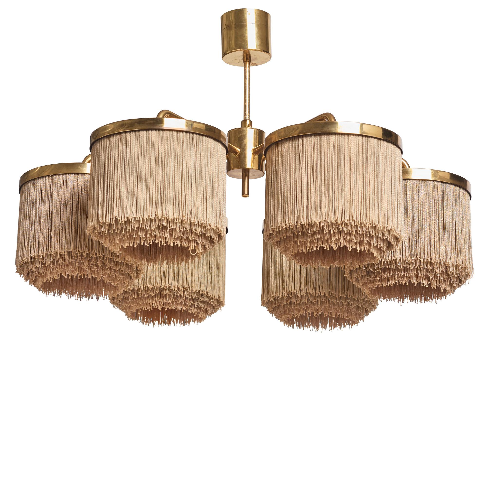 Hans-Agne Jakobsson, a ceiling lamp model "T606/95", Hans-Agne Jakobsson AB, Markaryd 1960s-70s.