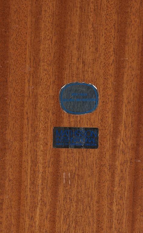 BORD, "Superellips" Bruno Mathsson och Piet Hein för Fritz Hansen, Bruno Mathsson international, Värnamo, 1980-tal.