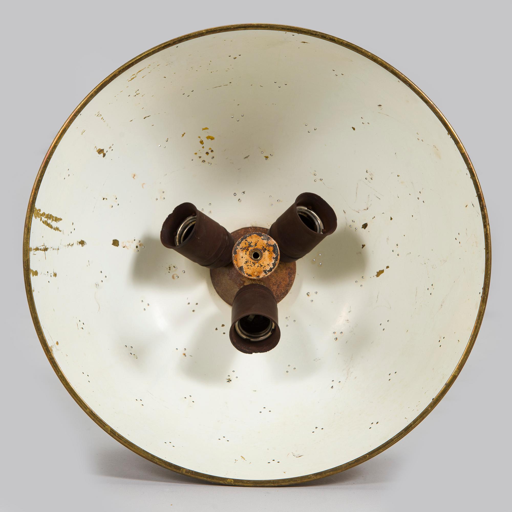 Paavo Tynell,  A mid-20th century '1953' pendant light for Idman.