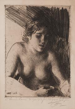 653. Anders Zorn, "Bust".