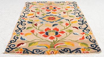 Matta, antik Tibet, 1890-1900, ca 166 x 88 cm.