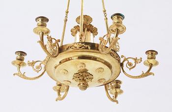 TAKAMPEL, senempire, omkring 1800-talets mitt.