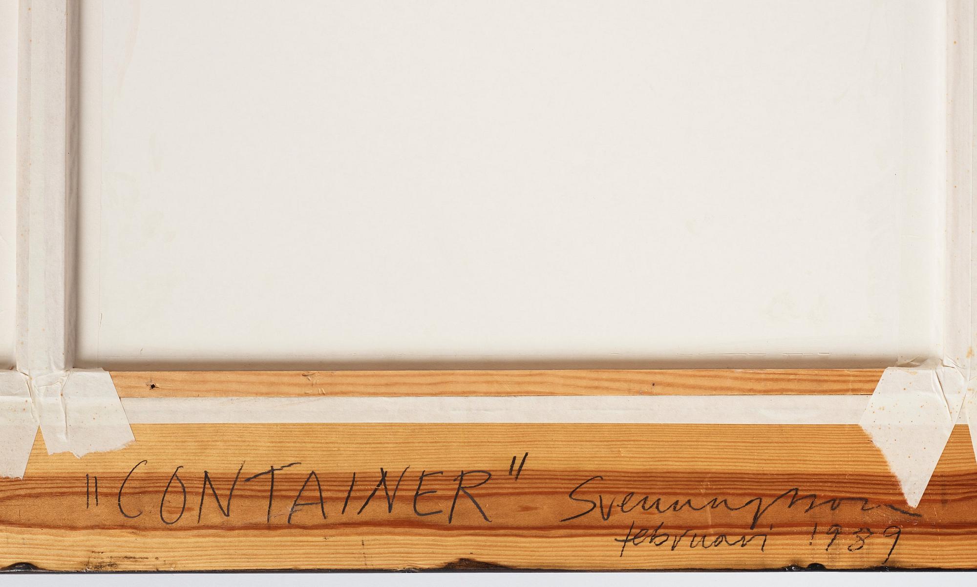 Jan Svenungsson, "Container", 1989.